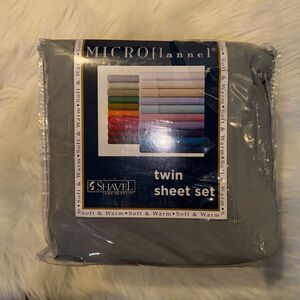 New Microflannel Super Soft Twin Sheet Set